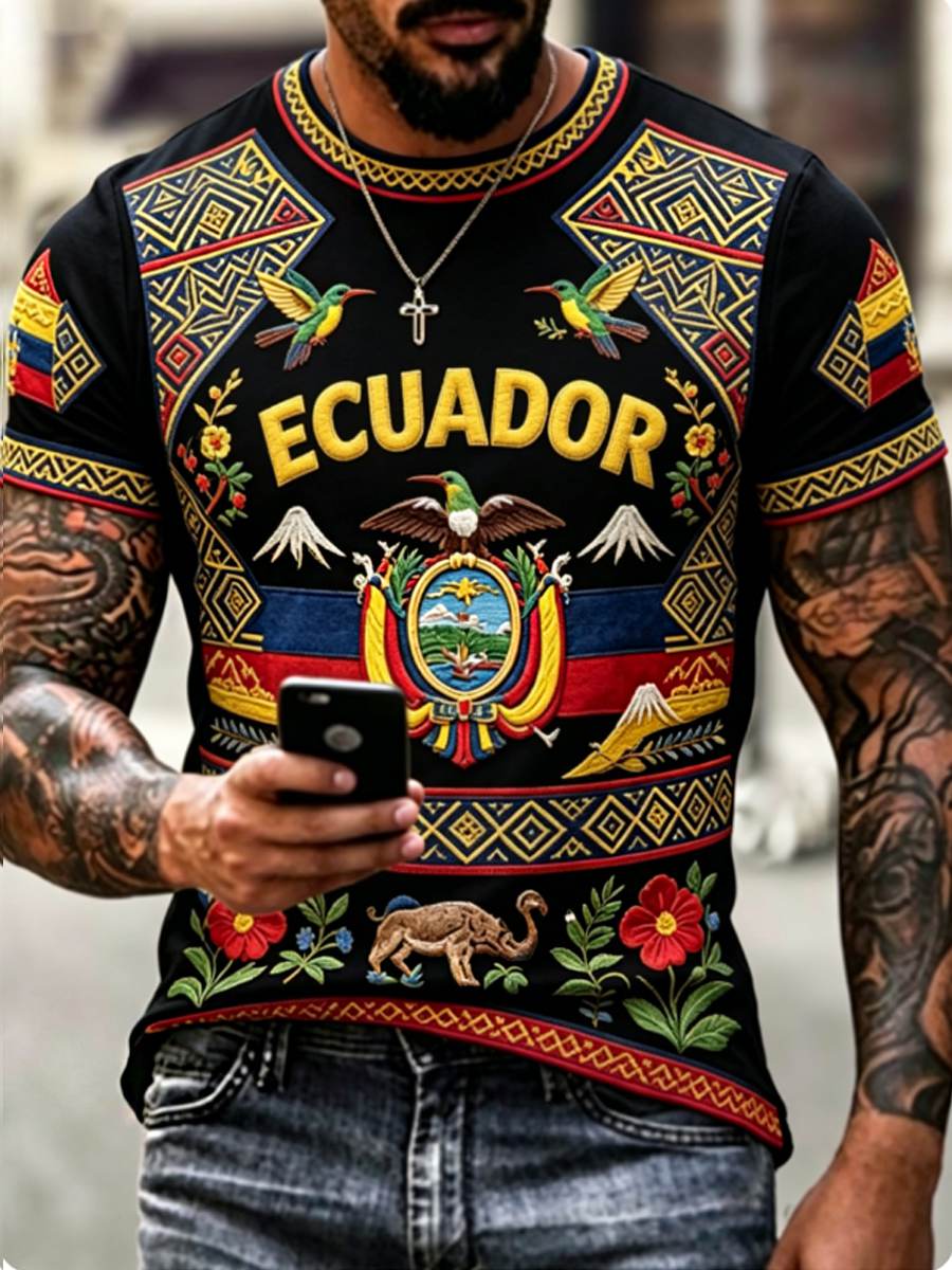 Men's short sleeves t-shirt