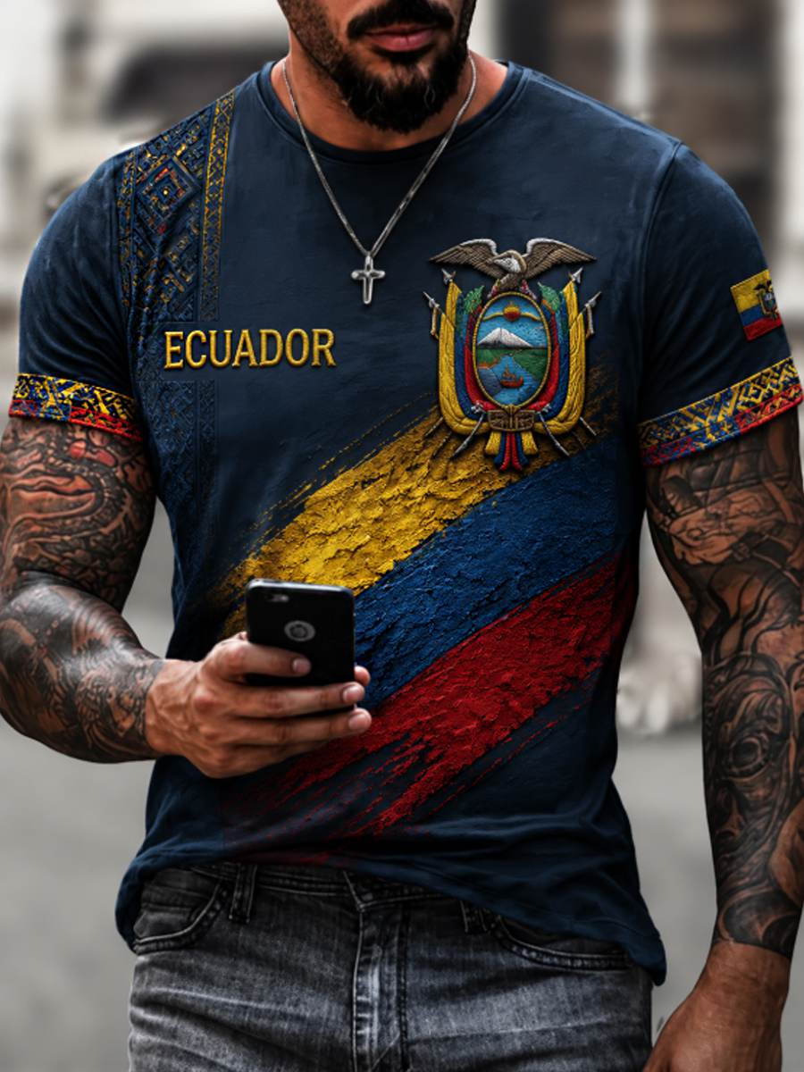 Men's short sleeves t-shirt