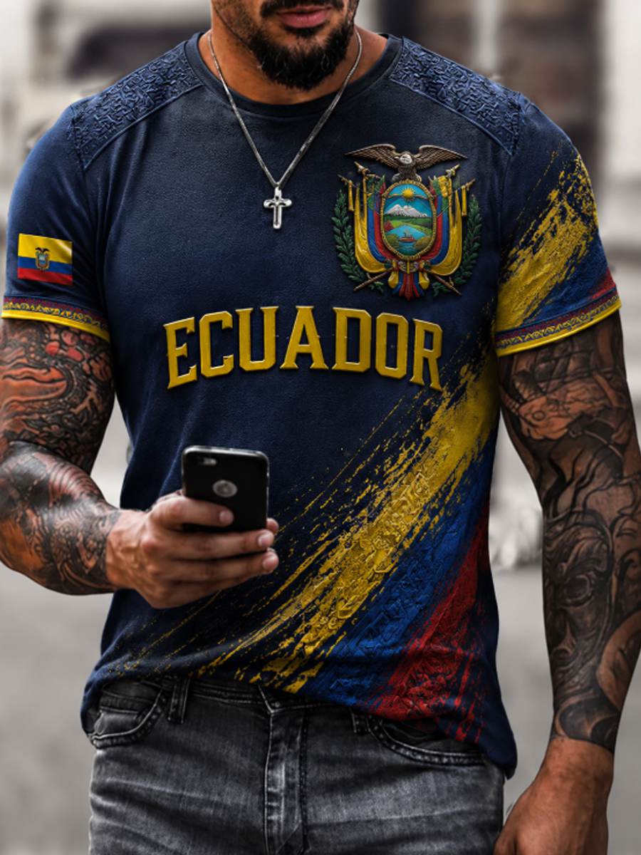 Men's short sleeves t-shirt