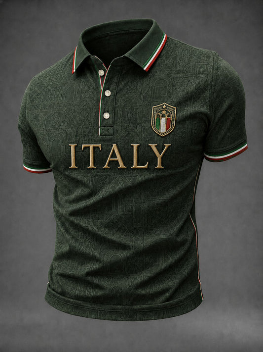 Men's Italy Printed Shirt