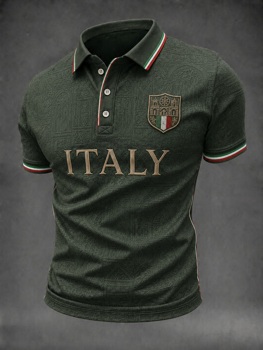 Men's Italy Printed Shirt