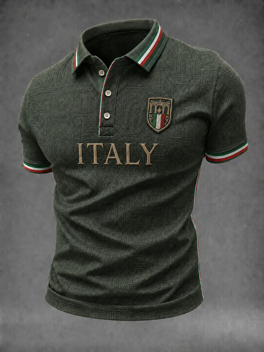 Men's Italy Printed Shirt