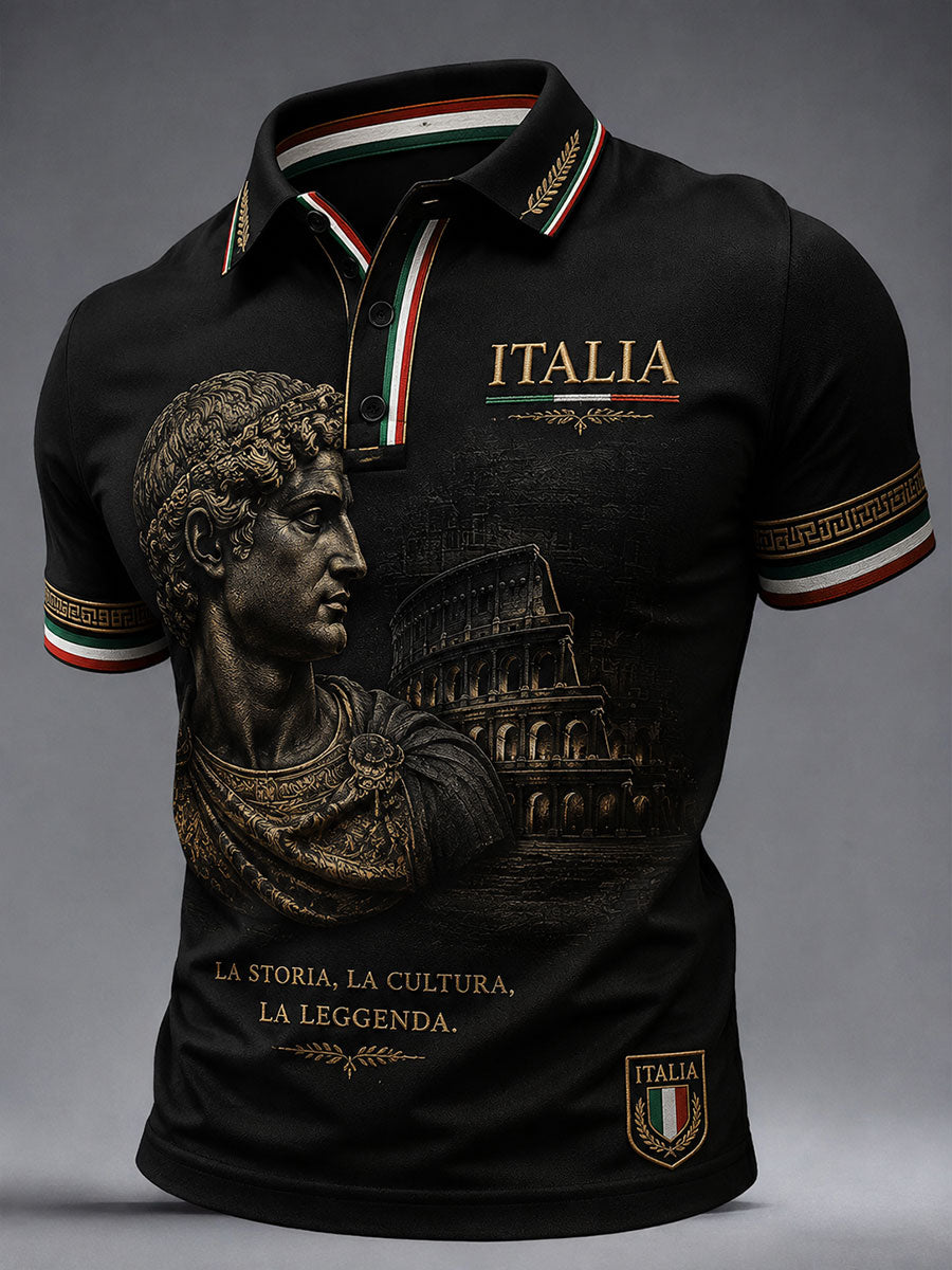Men's Casual Italian David Sculpture Tops