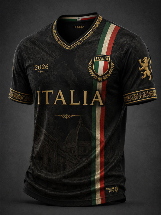Men's Italian V-neck T-shirts