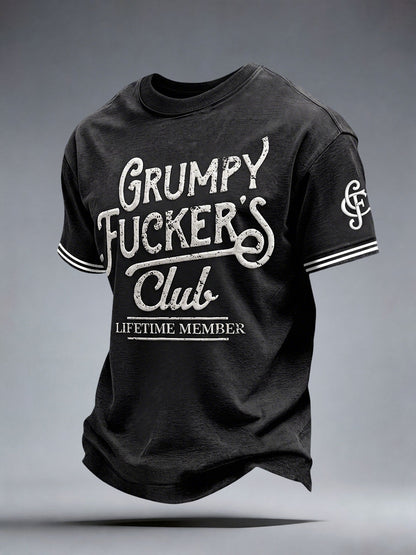 Men's Grumpy Fucker's Club T-shirt