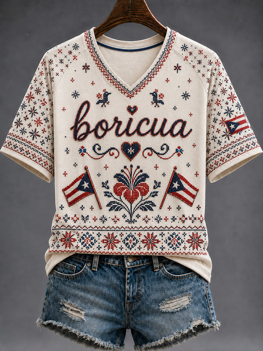 Island Roots Puerto Rico Women's Shirt