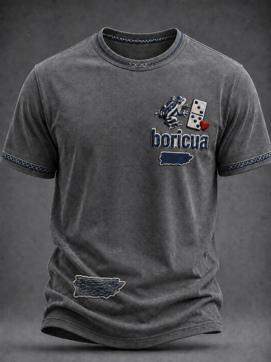 Puerto Rico Map Culture Classic T-Shirt