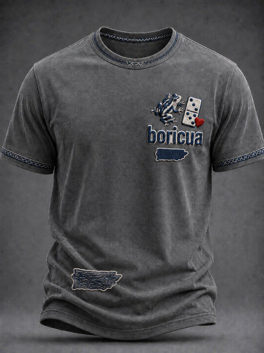 Puerto Rico Map Culture Classic T-Shirt