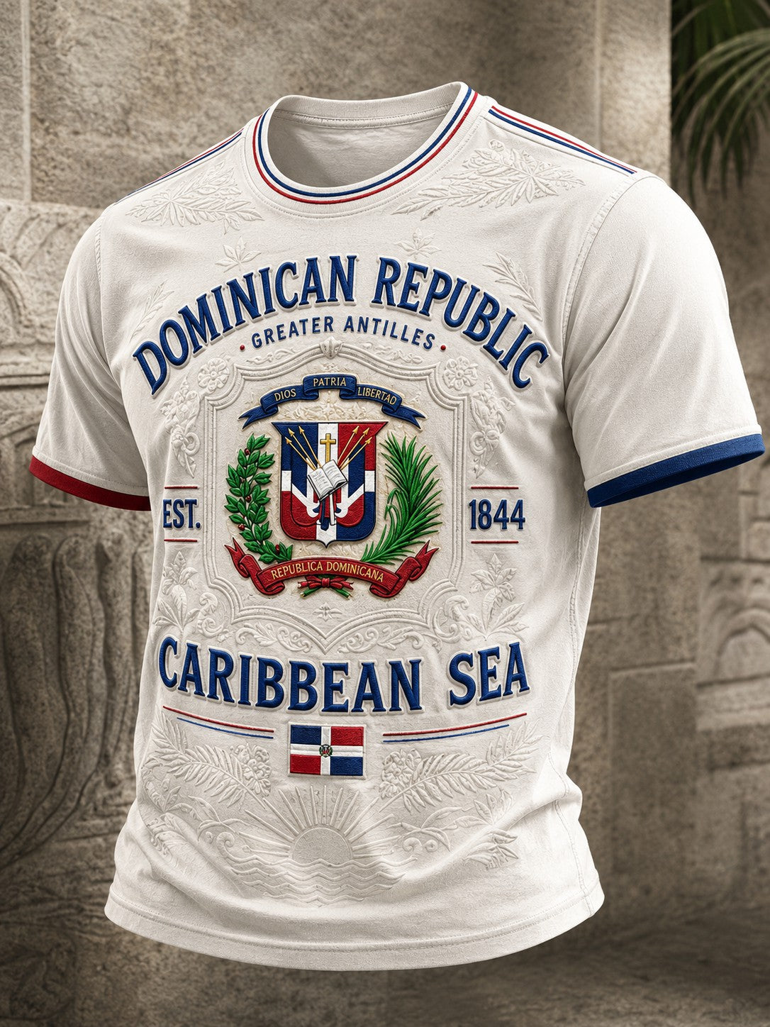 Men's Dominican Printed T-shirt