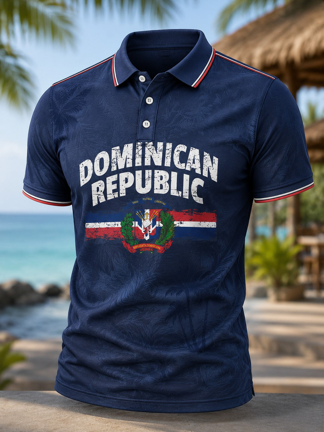 Men's Dominican Printed Shirt