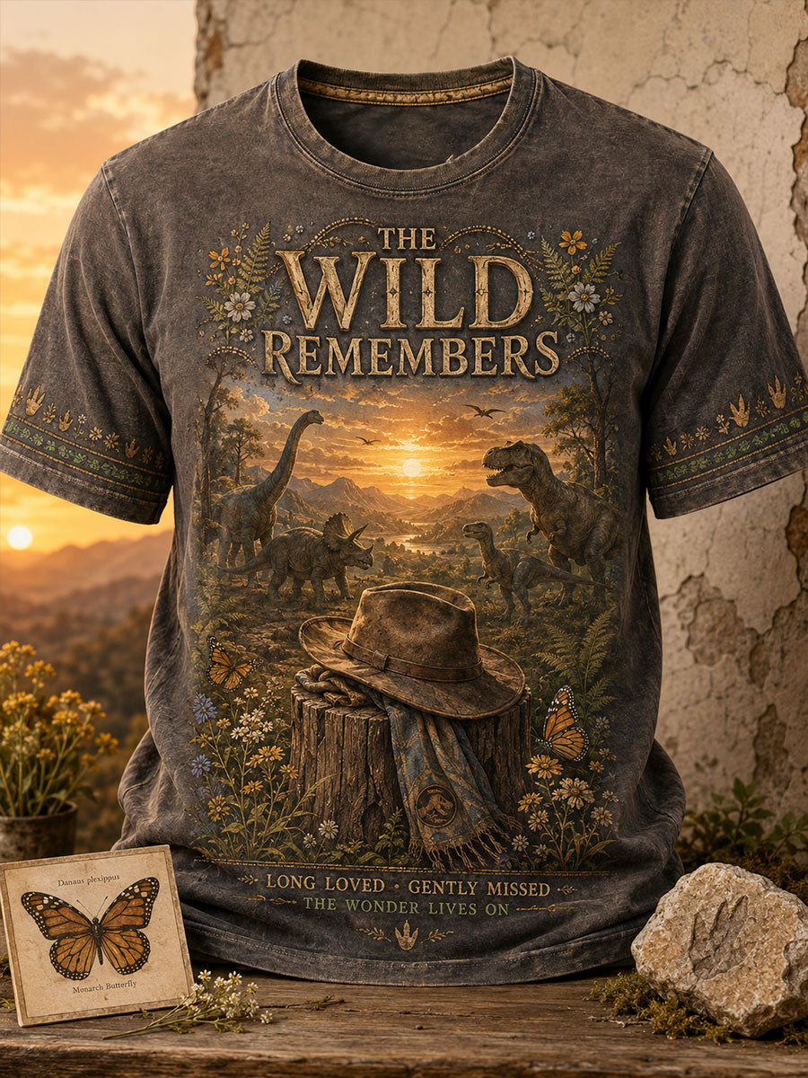 Men's Rip Rest In Wonder Wild Legend Printed T-shirt
