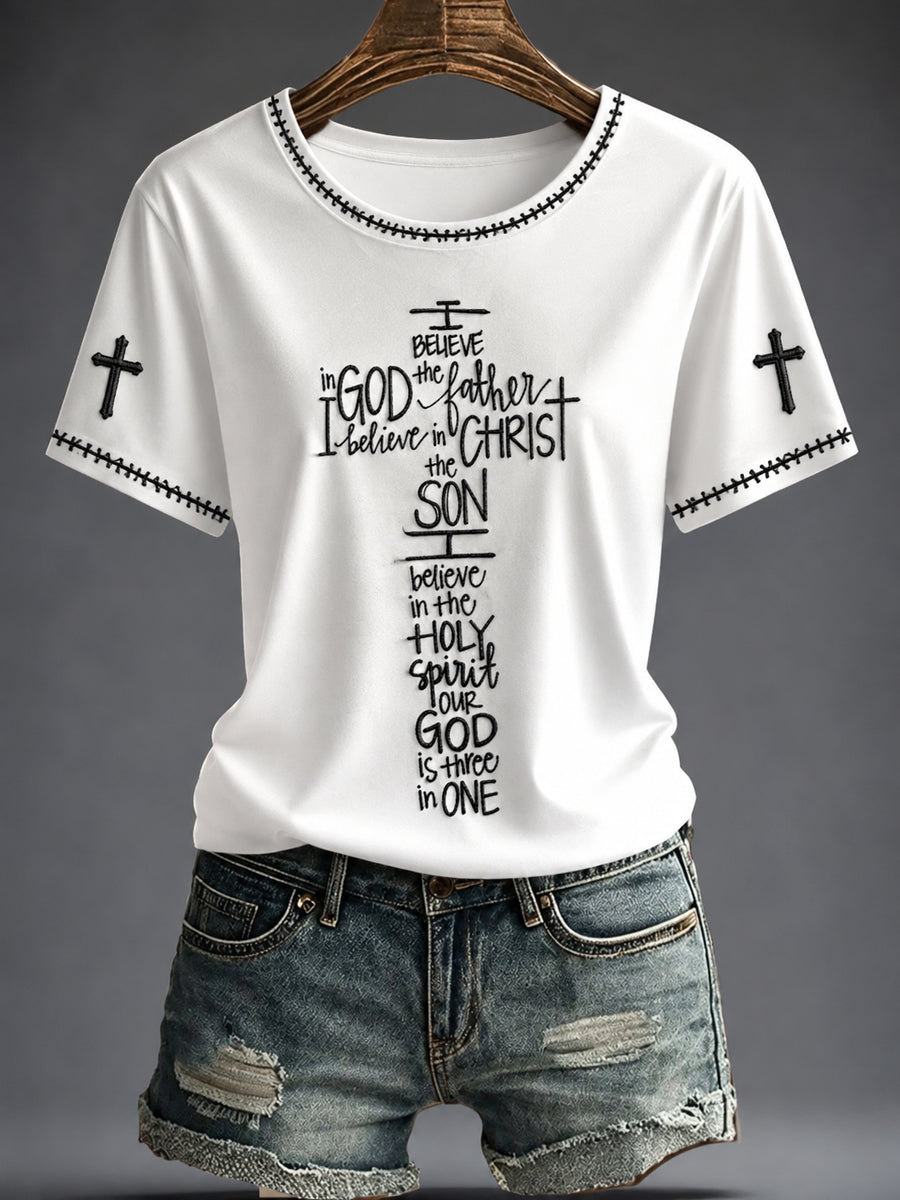 Women's Faith Printed T-shirt