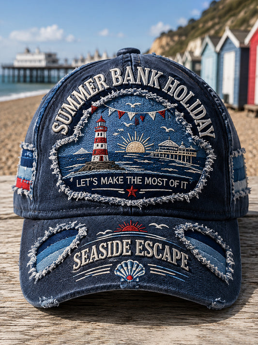 Unisex British Summer Bank Holiday Art Print Hat