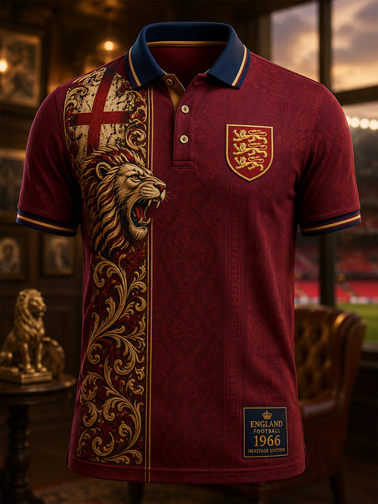Men's England Football Legend 1966 Short Sleeves T-Shirt