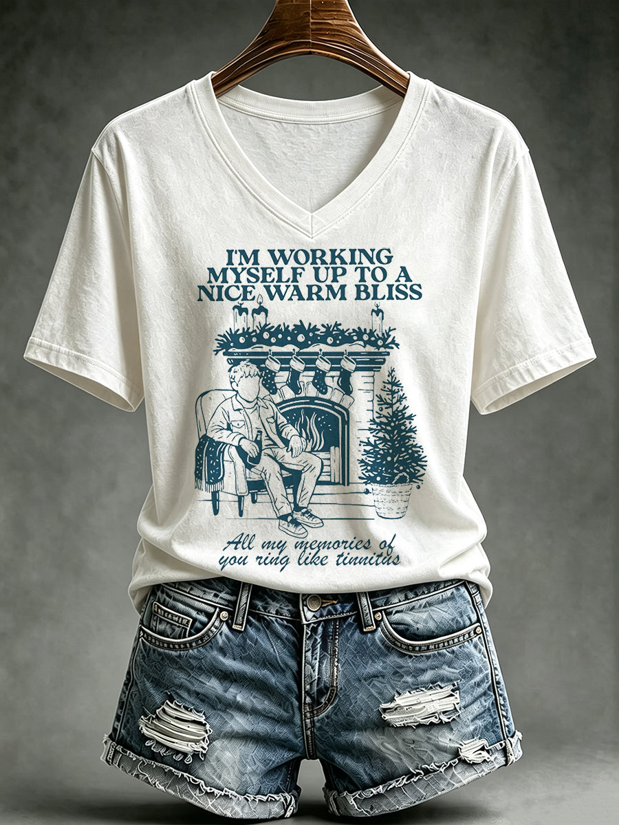 Women's Please Don't Rein Me In Printed T-shirt