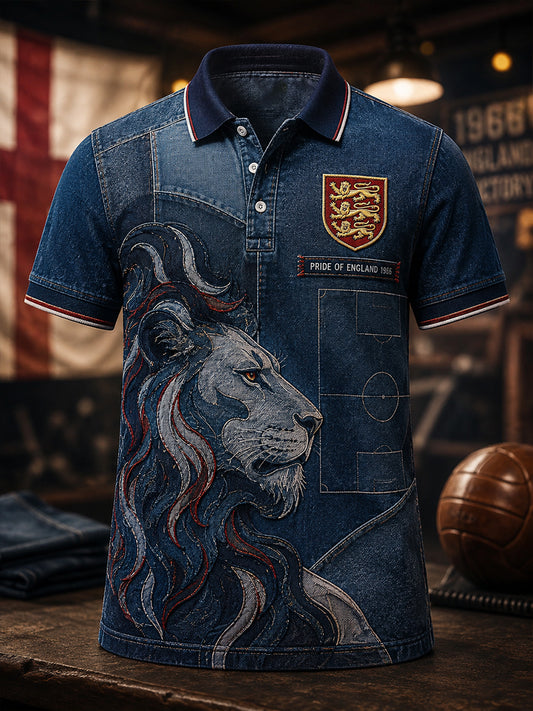 Men's England Football Legend 1966 Short Sleeves T-Shirt