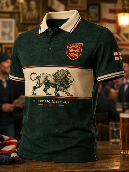 Men's England Football Legend 1966 Short Sleeves T-Shirt
