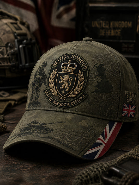 Men's Military Camouflage Print Hat