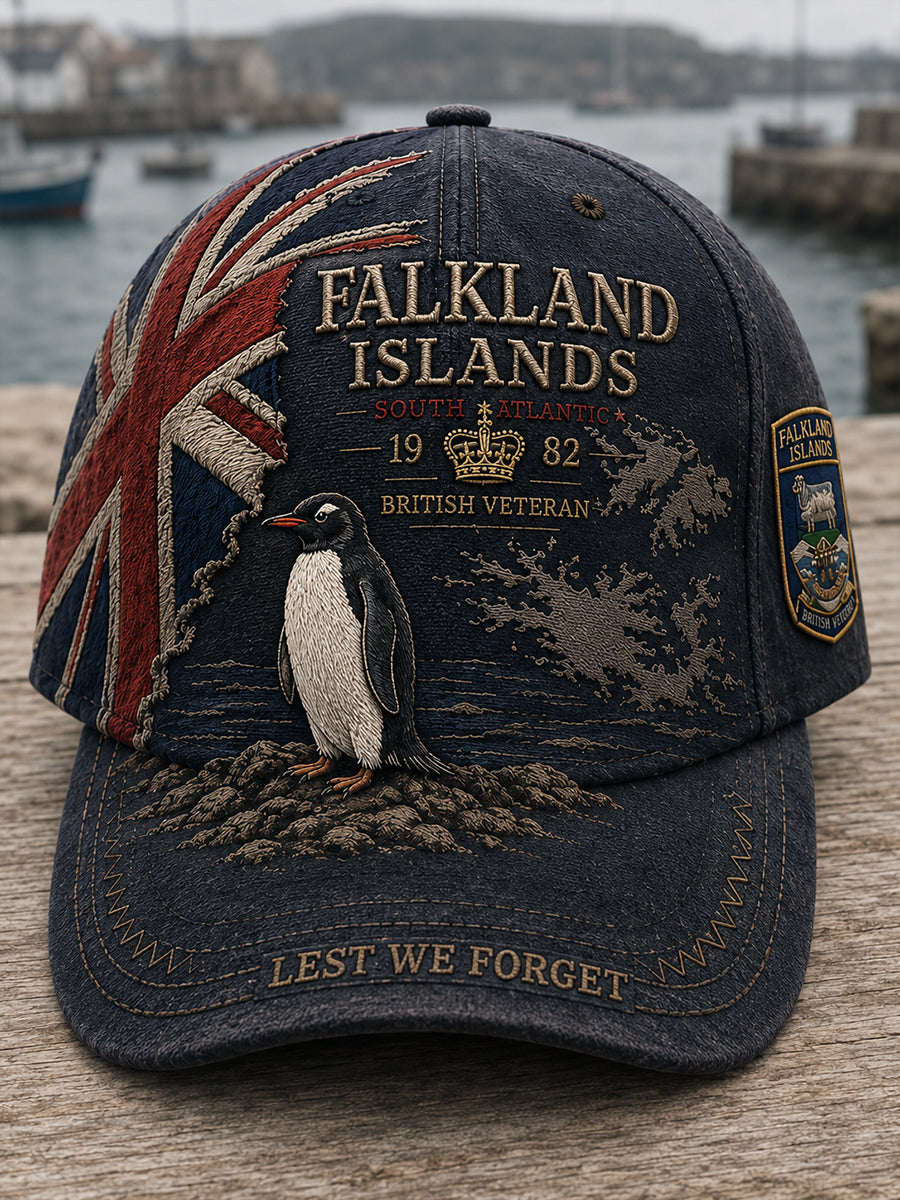 Unisex Falklands War British Veterans Memorial Hat