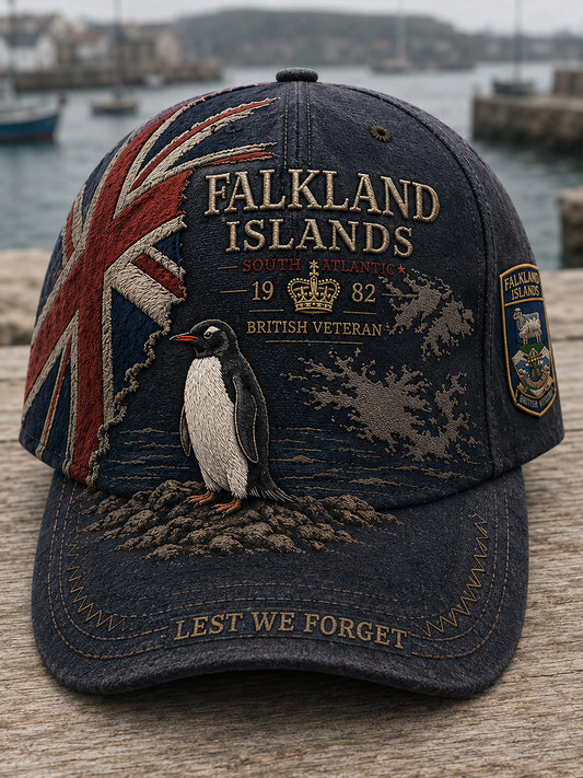Unisex Falklands War British Veterans Memorial Hat
