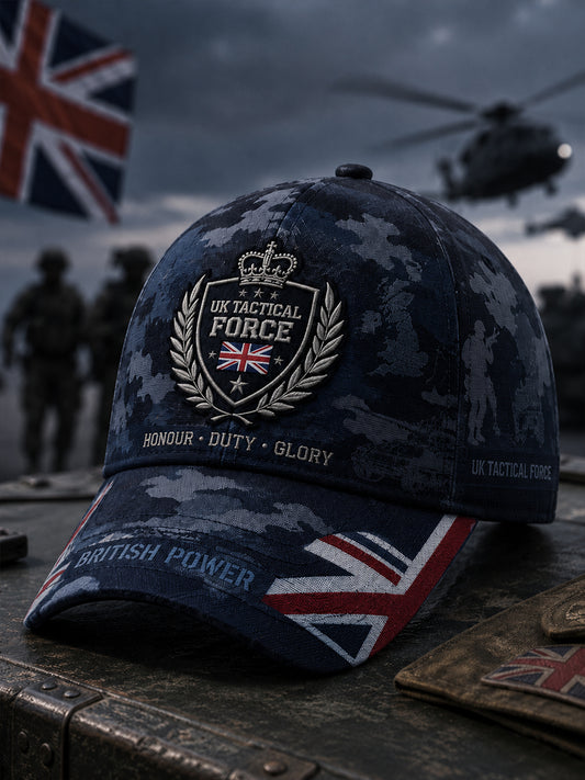 Men's Military Camouflage Print Hat