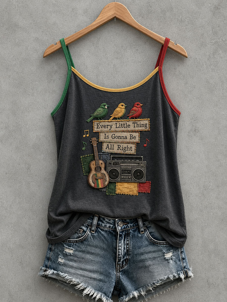 Women's Every Little Thing Is Gonna Be All Right Tank Top