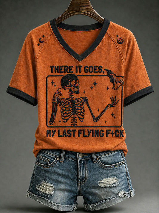 Women's There It Goes My Last Flying F*ck T-shirt