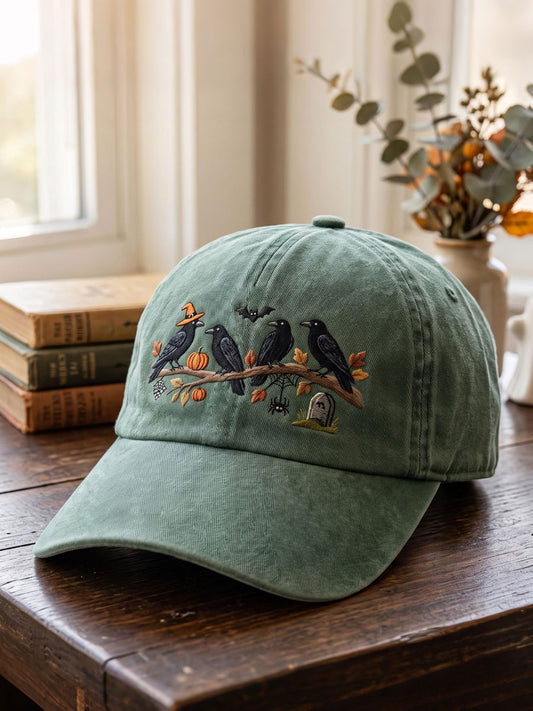 Halloween Crows Unisex Hats