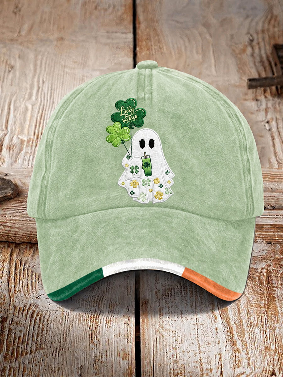 Unisex Irish Halloween Print Cap