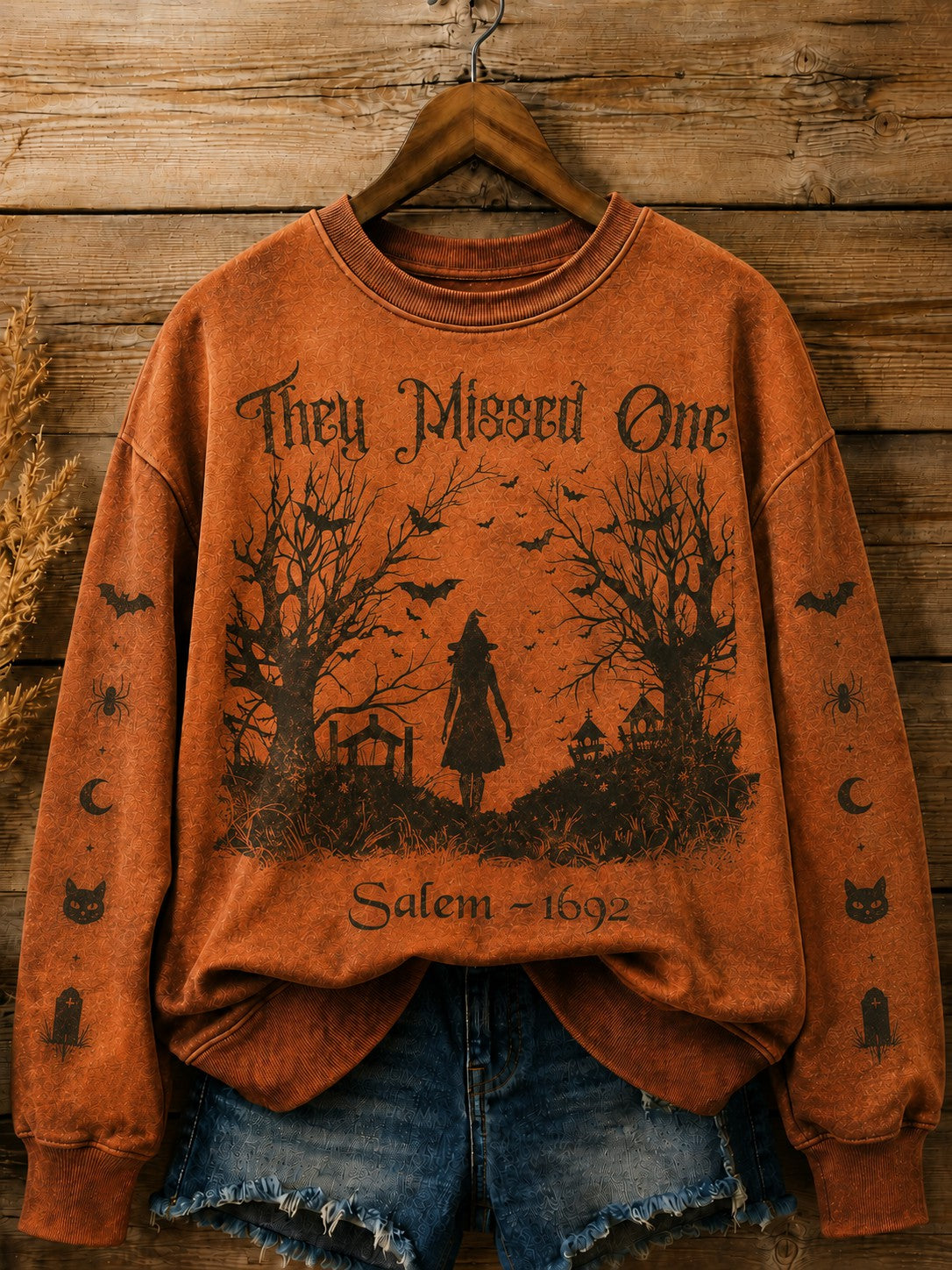 Women's Salem 1692 They Missed One Printed Sweatshirt