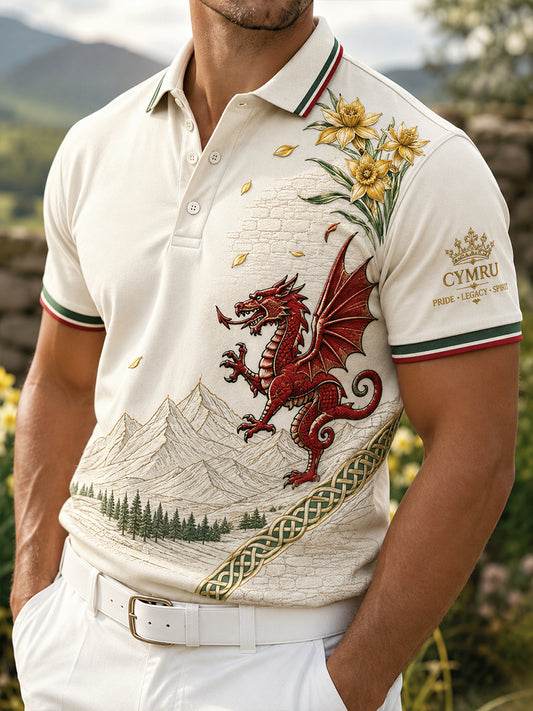 Men's Wales Short Sleeves T-Shirt