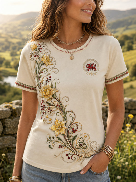 Women's Wales Short-Sleeved T-Shirt