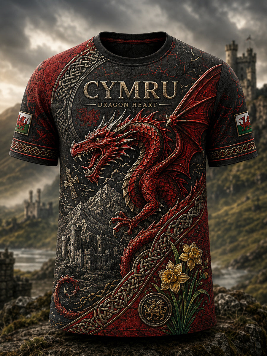Men's Wales Short Sleeve Shirt