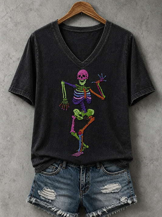 Women's Gothic Skull T-Shirt