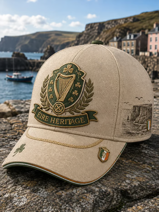 Unisex Irish patriotic cultural print Hat