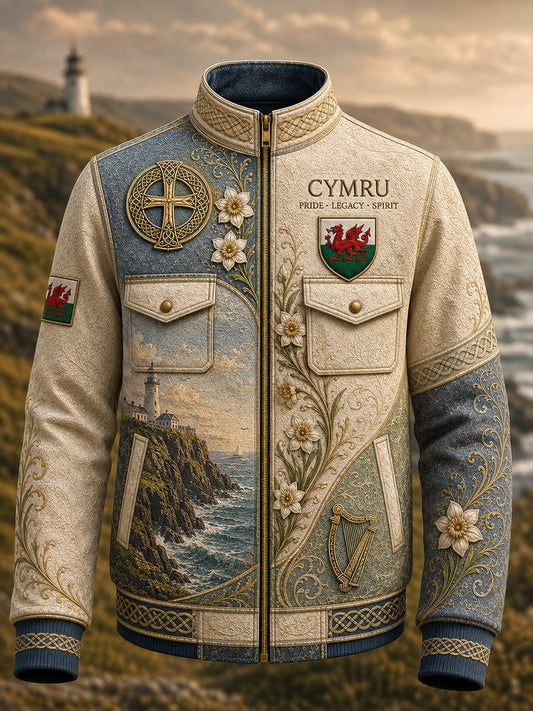 Men's Wales Uk  Patchwork Jacket