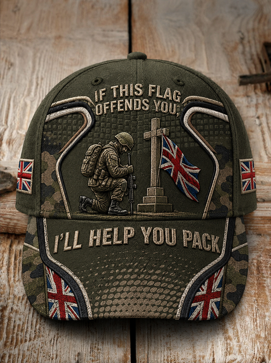 Unisex  IF THIS FLAG OFFENDS YOU I'LL HELP YOU PACK Hat