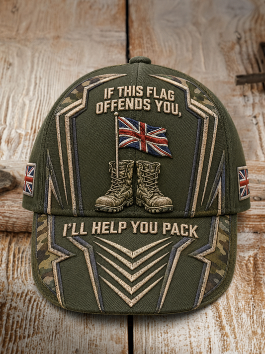 Unisex  IF THIS FLAG OFFENDS YOU I'LL HELP YOU PACK Hat