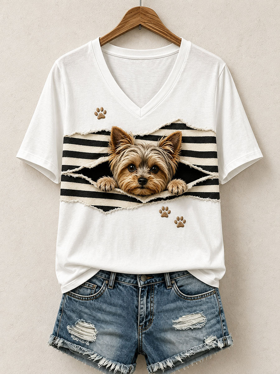 Women's Cute Yorkshire Terrier T-Shirt
