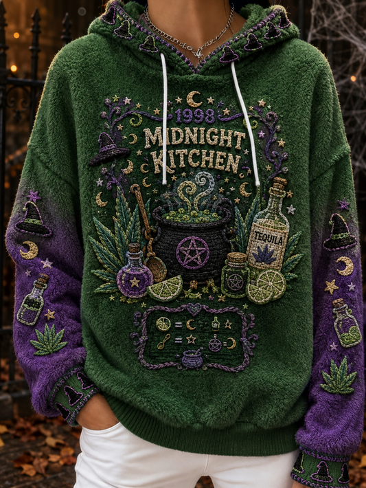 Women's Flannel Hoodie