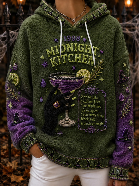 Women's Flannel Hoodie