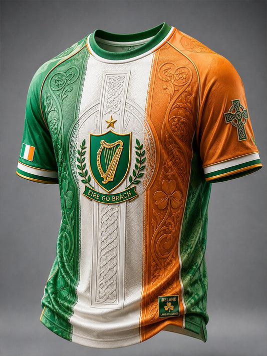 Men's Irish Patriotic Commemoration Short Sleeve T-Shirt