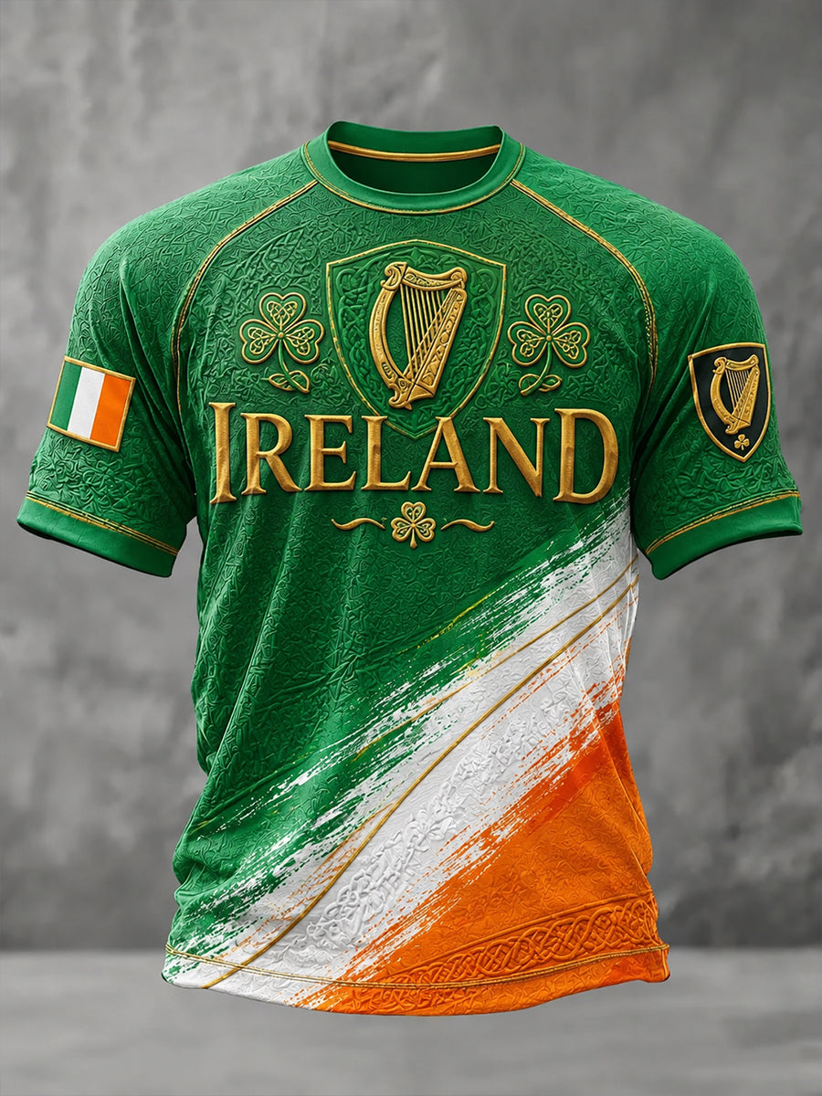 Men's Irish Patriotic Commemoration Short Sleeve T-Shirt