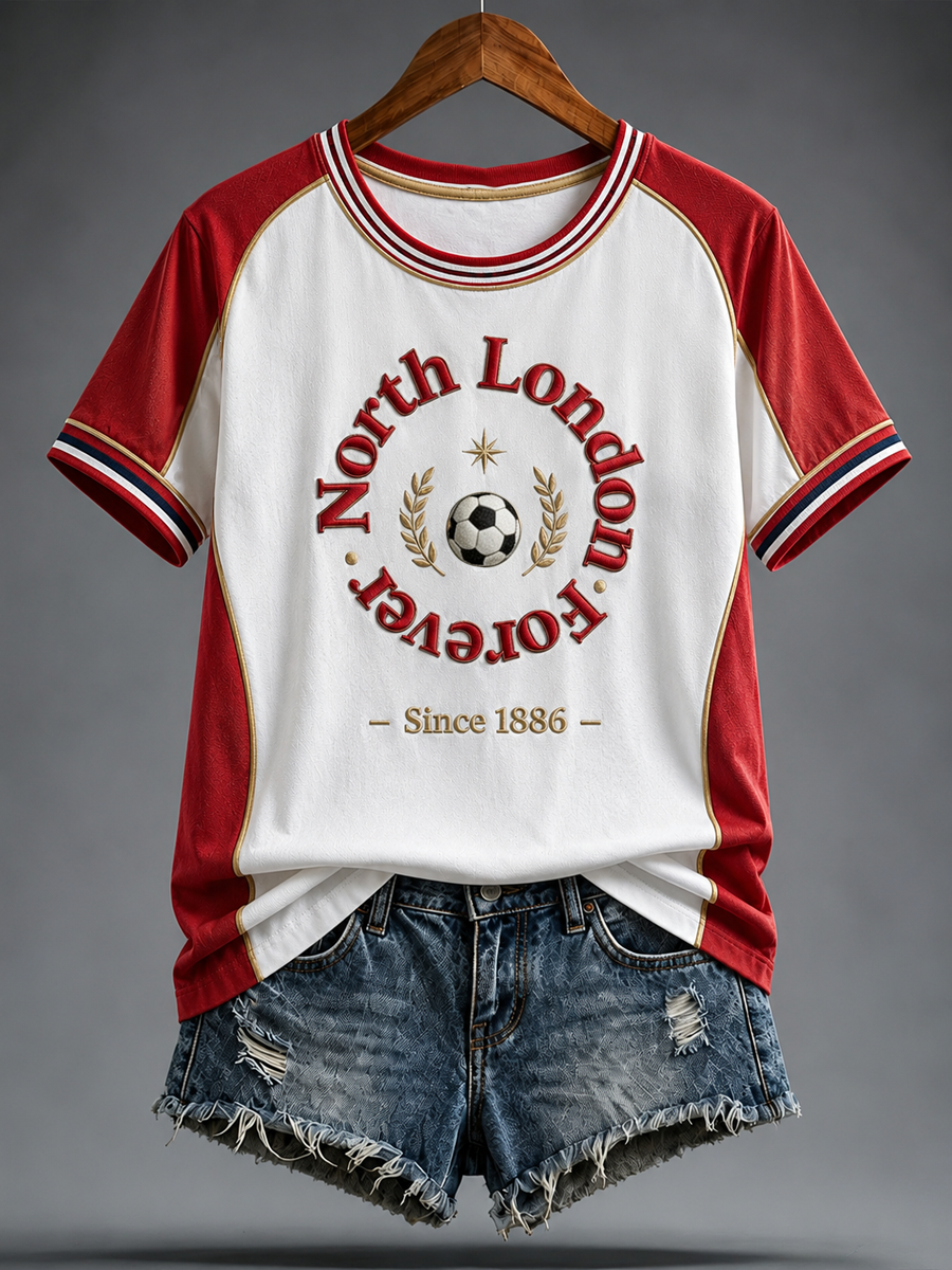 Women's Gift For Football Fans short-sleeved T-shirt