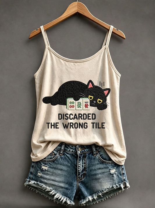 Women’s 'discarded the wrong tile' Mahjong vests
