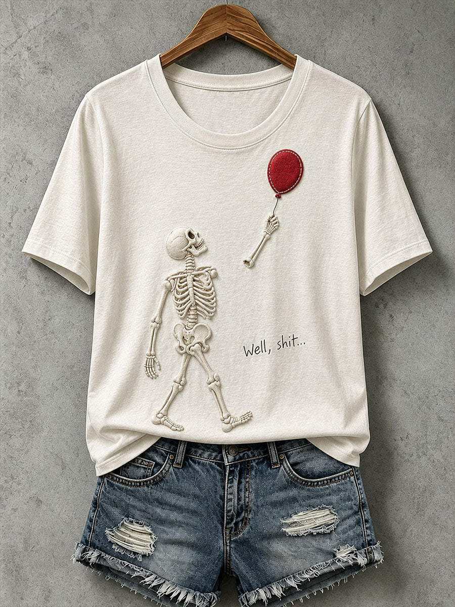 Women's Gothic Skull T-Shirt