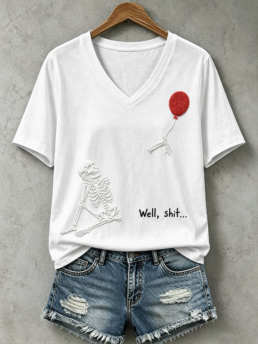 Women's Gothic Skull T-Shirt