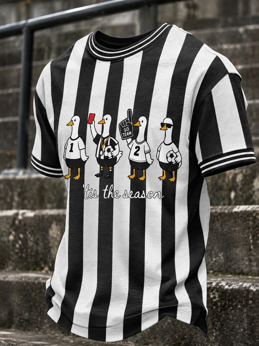 Men's Football Printed T-shirt
