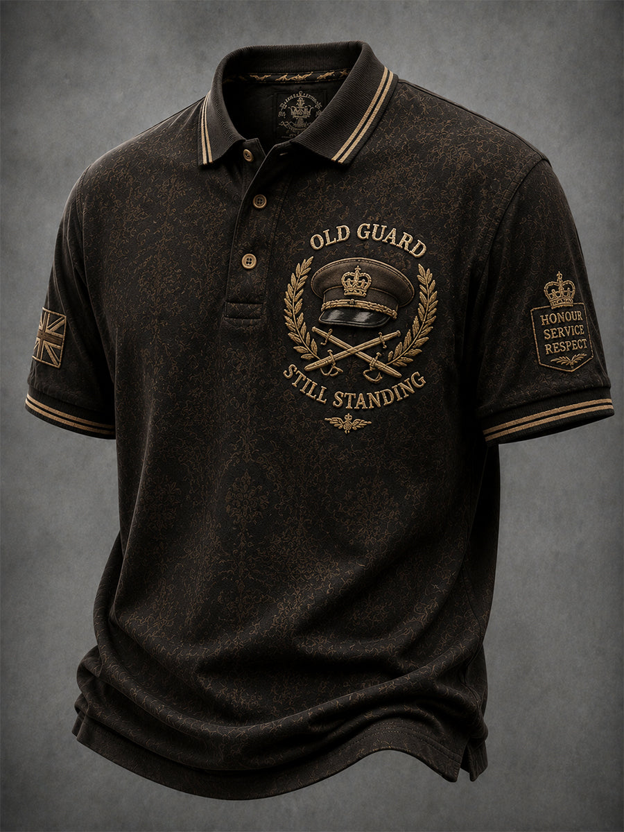 Men's Remembrance Day Lest We Forget Polo Shirt