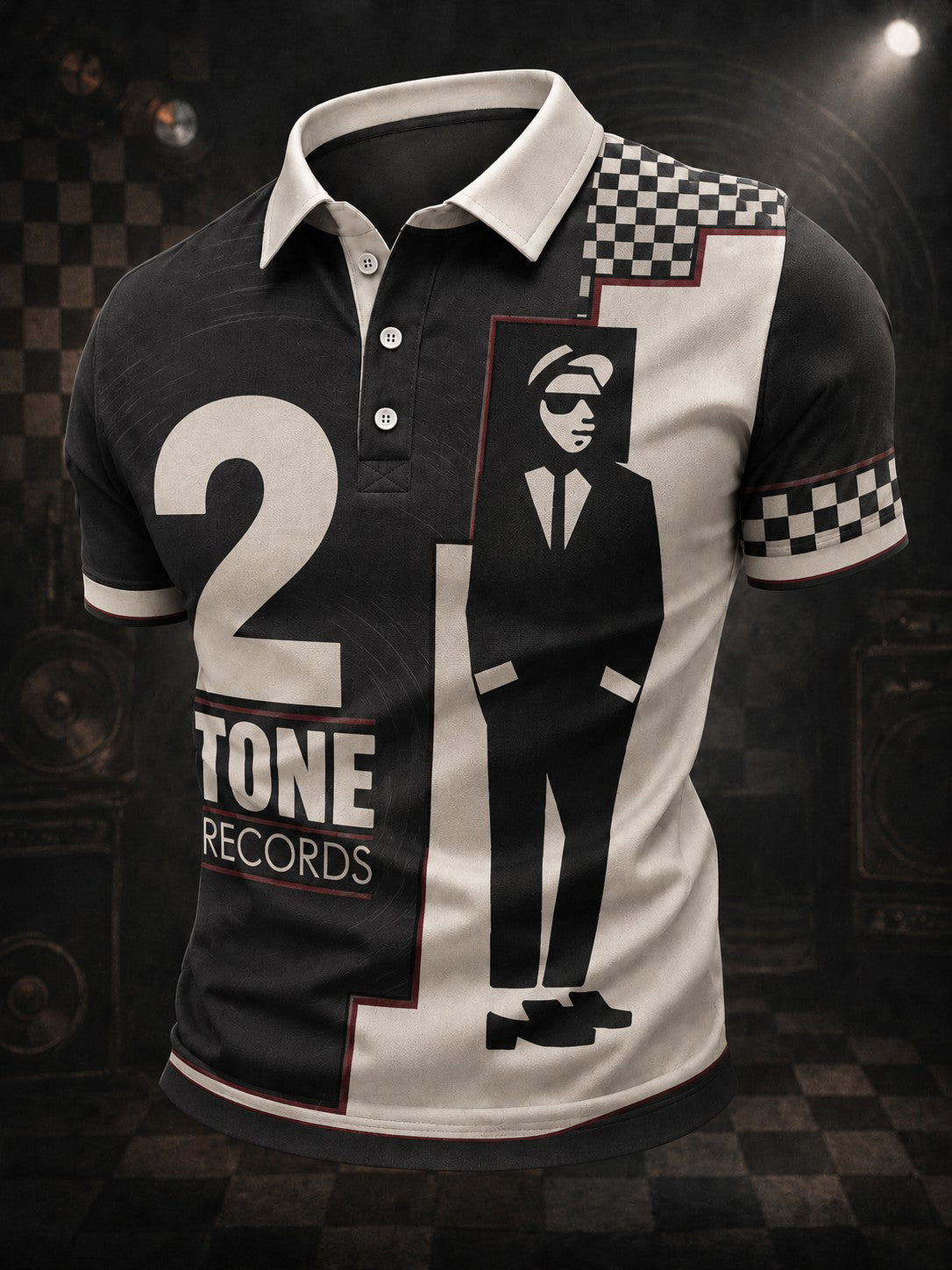 Men's Ska Revival Style Printed Shirt